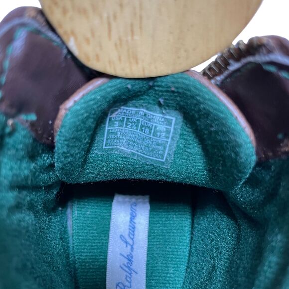 Polo Ralph Lauren Layette Baby Conquered Boot Crib 3 Leather Synthetic Upper - Picture 6 of 8